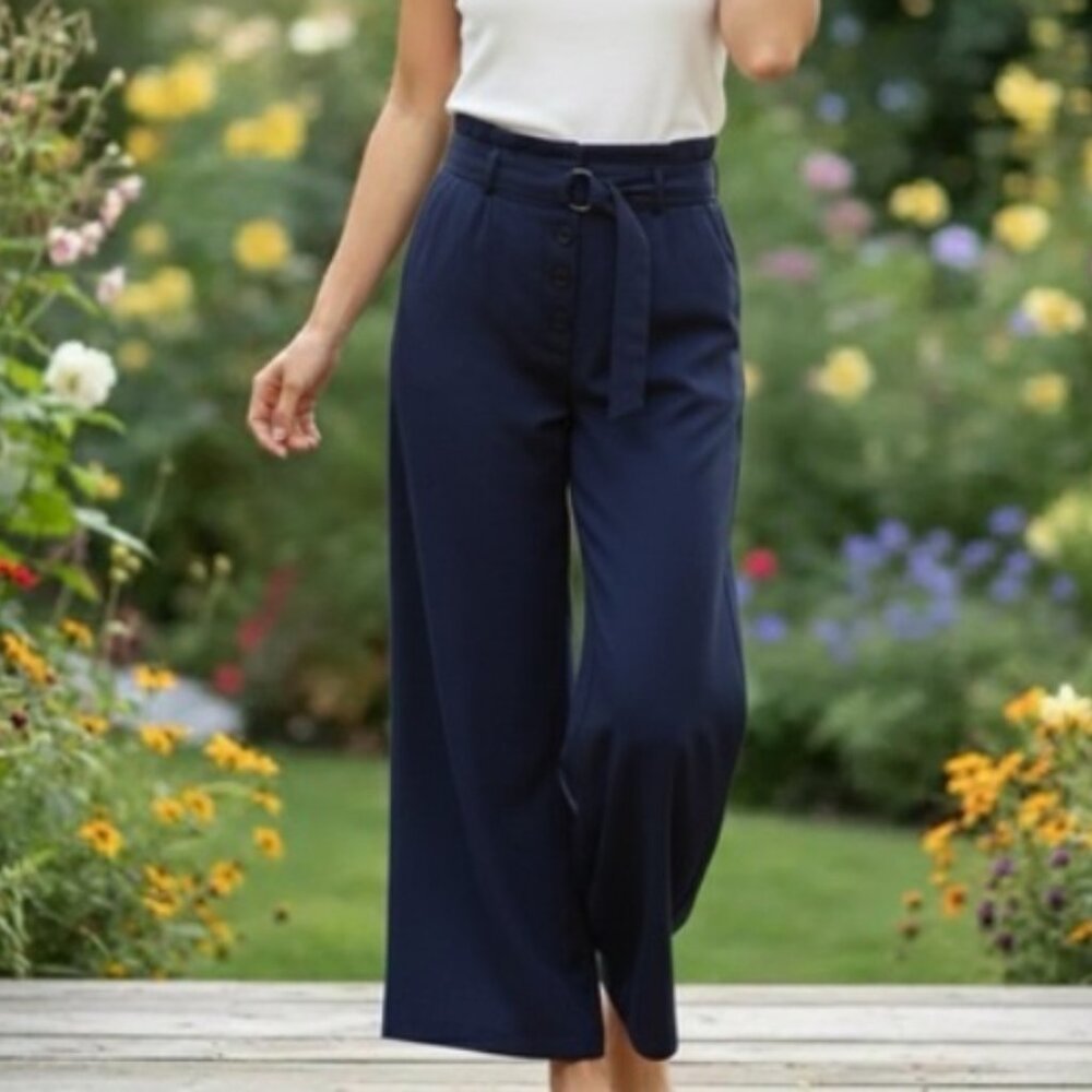 Abercrombie & Fitch Dark Blue Pants